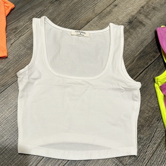 **Brand new. Zenana tank tops. Choose your color. Size smalls. - Picture 4 of 5